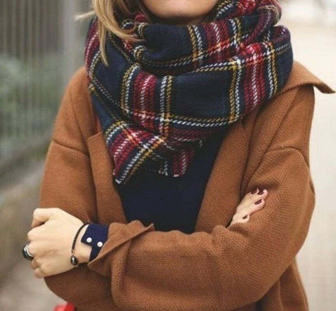 Модные шарфы – осень 2021: новинки, тренды, фото