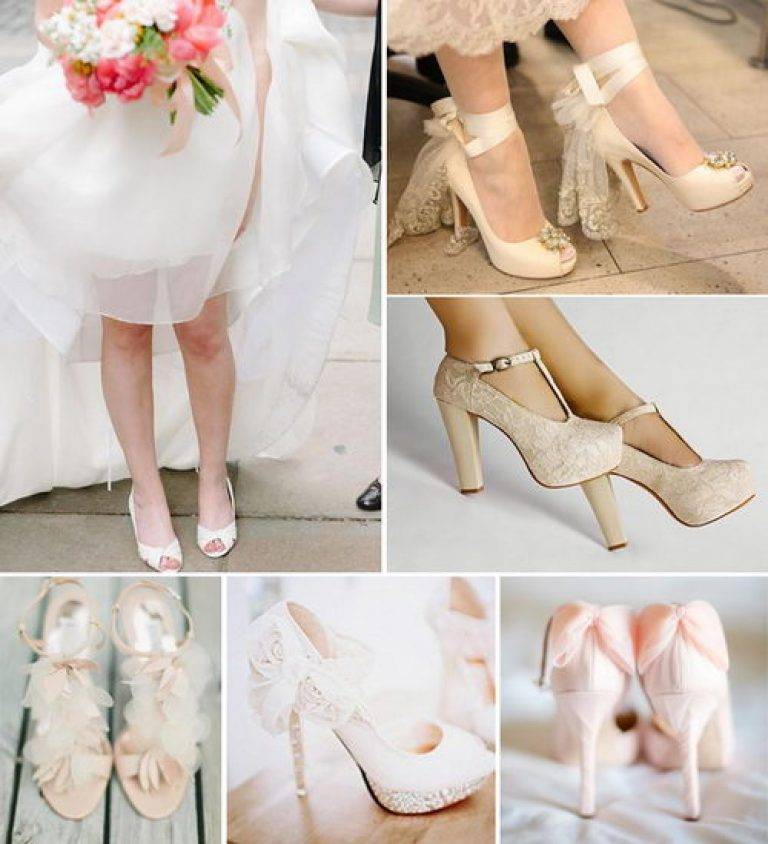 Как правильно выбрать свадебные туфли?   модная обувь 2023
