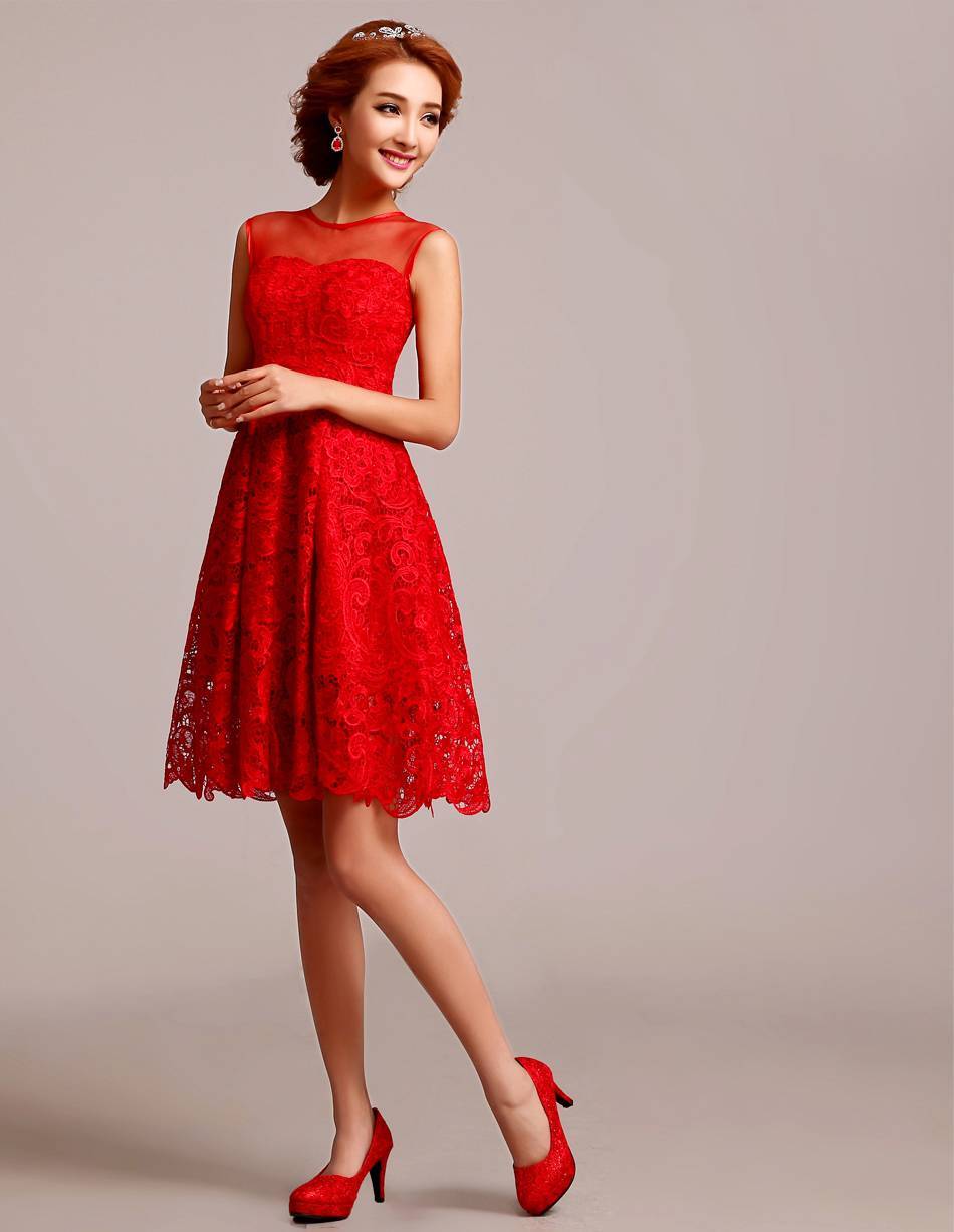 Аксессуары к красному платью - с чем носить красное платье - шкатулка красоты