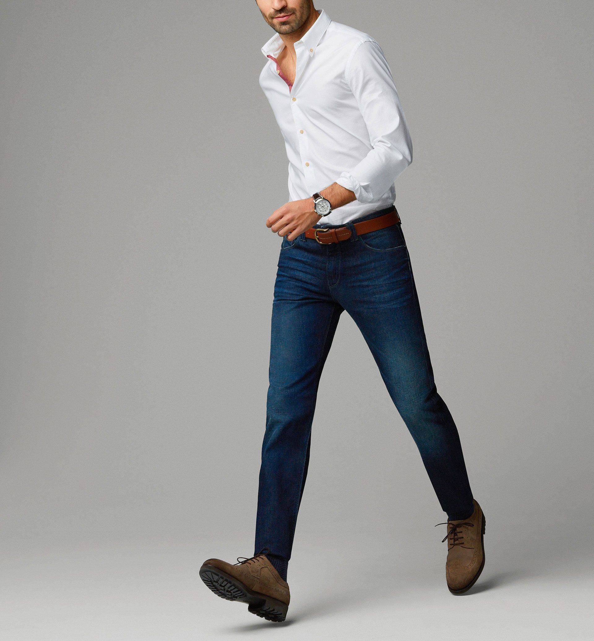 Мужская джинсовая рубашка: особенности выбора