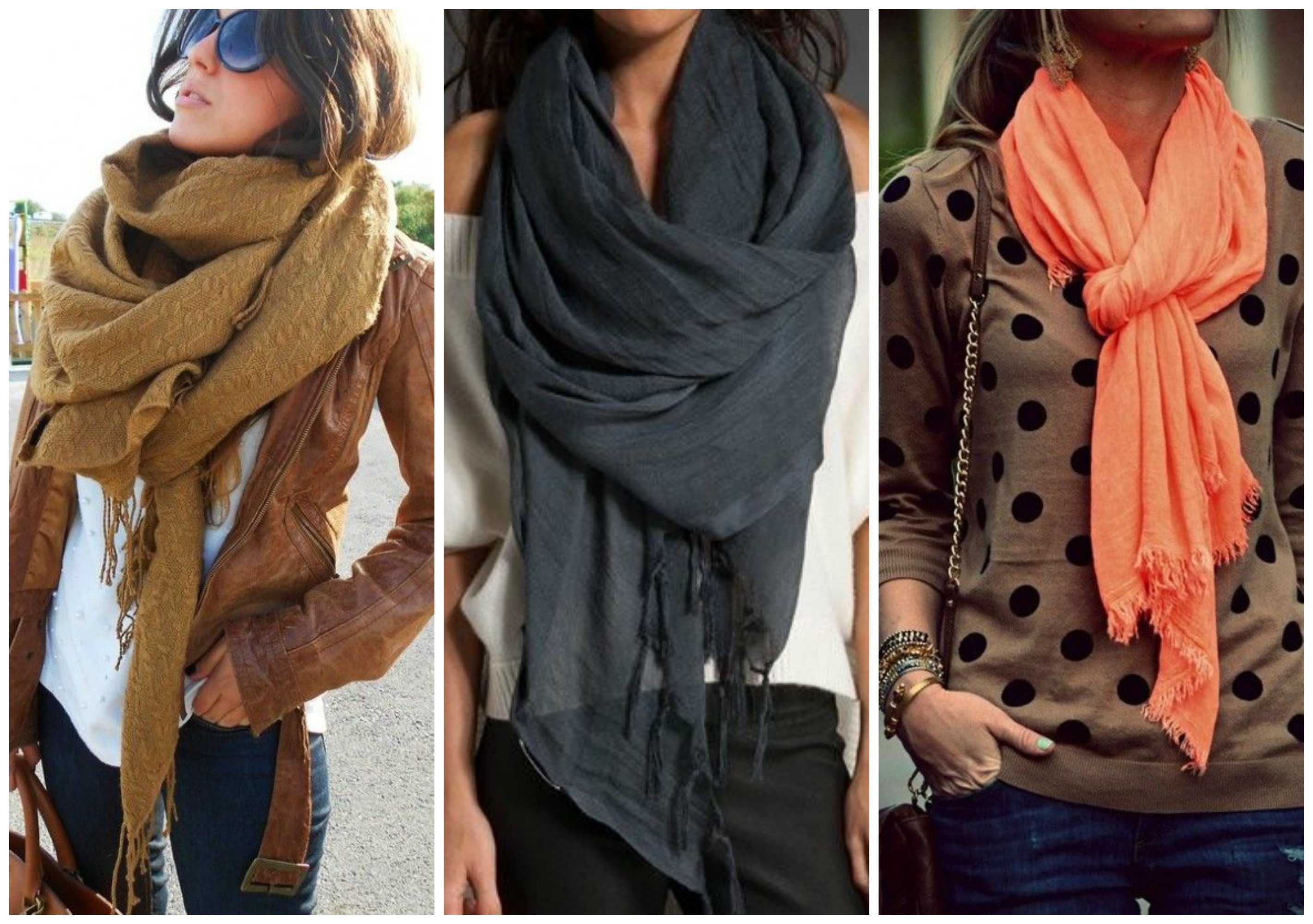 Как красиво завязать шарф на пальто: советы и рекомендации