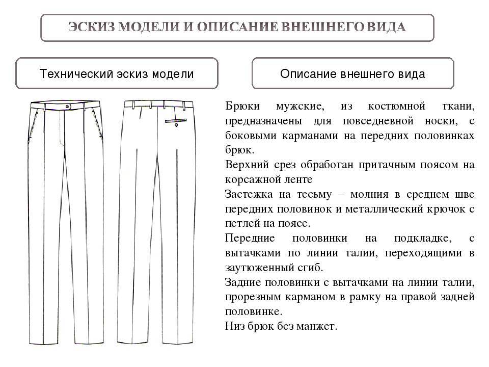 Виды мужских брюк: модель, ткань, особенности выбора
