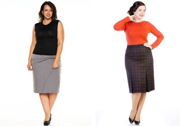 Модели юбок для женщин с выступающим животом