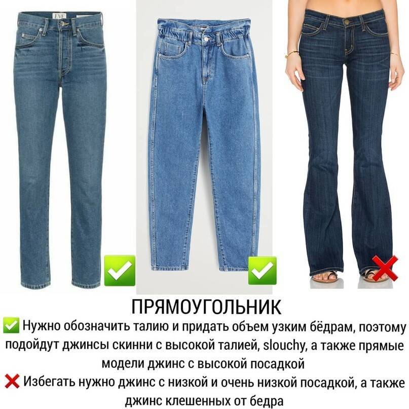 Как выбрать удачные джинсы для каждого из 5 типов женской фигуры