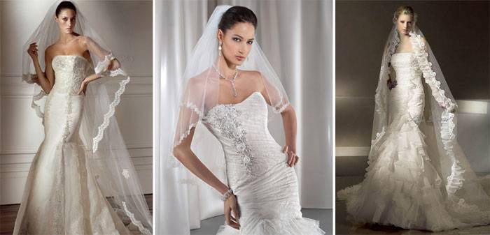 Свадебное платье «рыбка»: особенности фасона, выбор цвета и кроя