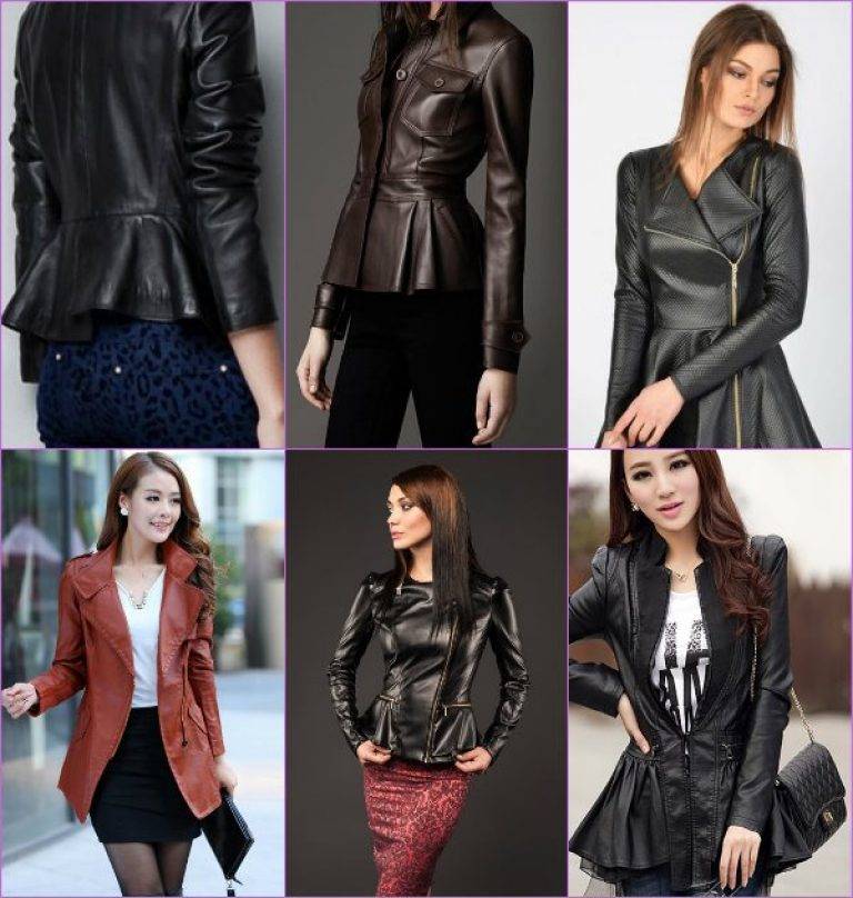 Женские кожаные куртки 2022: модные фасоны сезона весна-лето