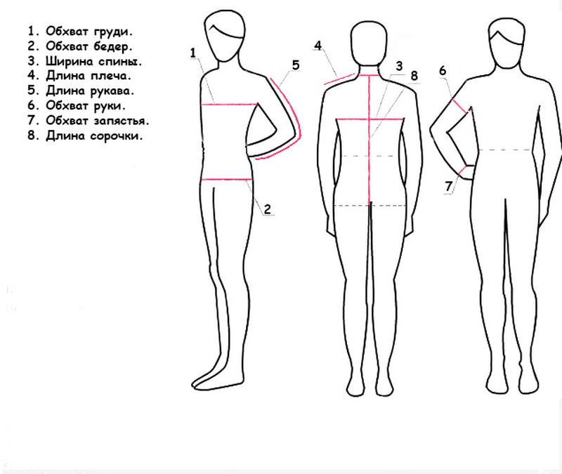 Длина по боковому шву, как измерить. как правильно снять мерки с различных частей тела | модная подружка