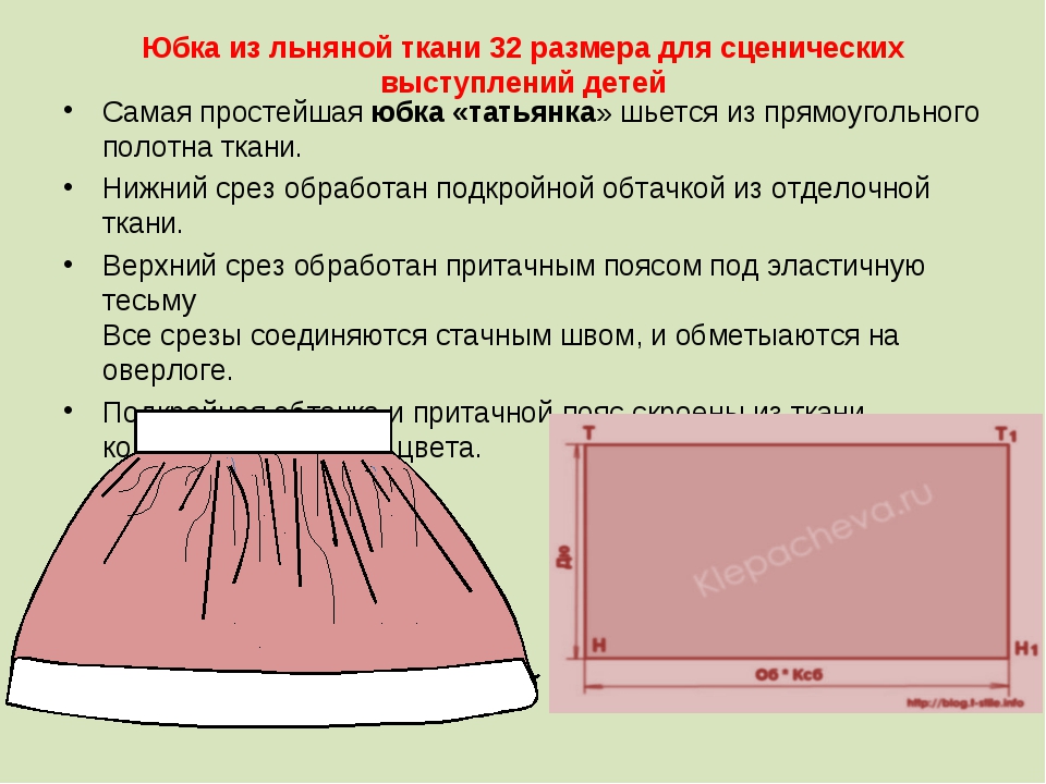 Как сшить детский подъюбник для юбки-солнце | самошвейка - сайт о шитье и рукоделии