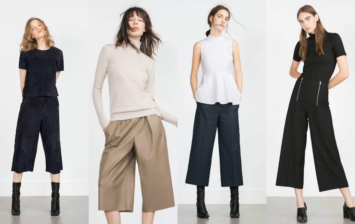 Модные укороченные брюки 2019