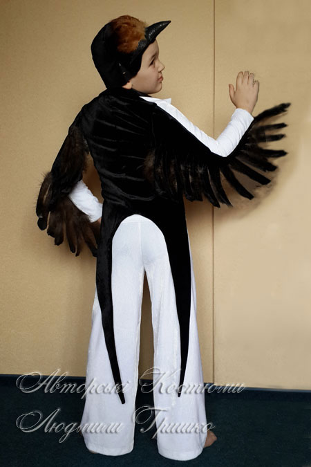 Как сделать крылья ласточки для костюма