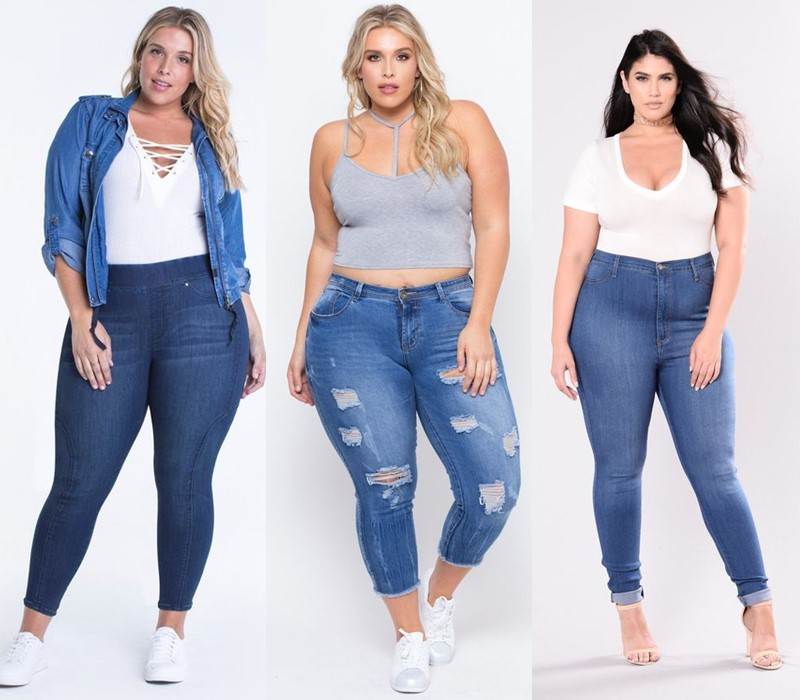 Подбираем джинсы для полных женщин по типу фигуры: длину, посадку, фасон - секреты вашего стиля