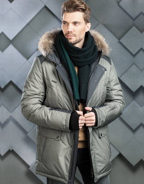 Зимние мужские пуховики: модные фасоны и бренды | glamiss