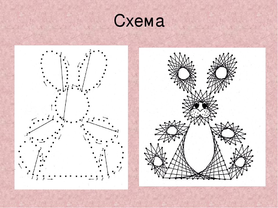 Вышивать на картоне нитками схемы для детей