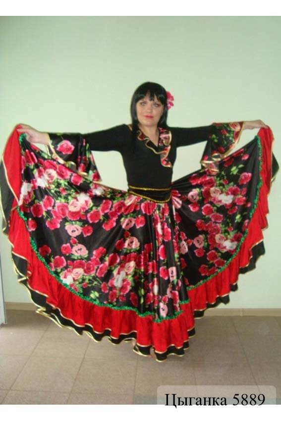 Цыганские костюмы своими руками: делаем для танцев по фото-подборке