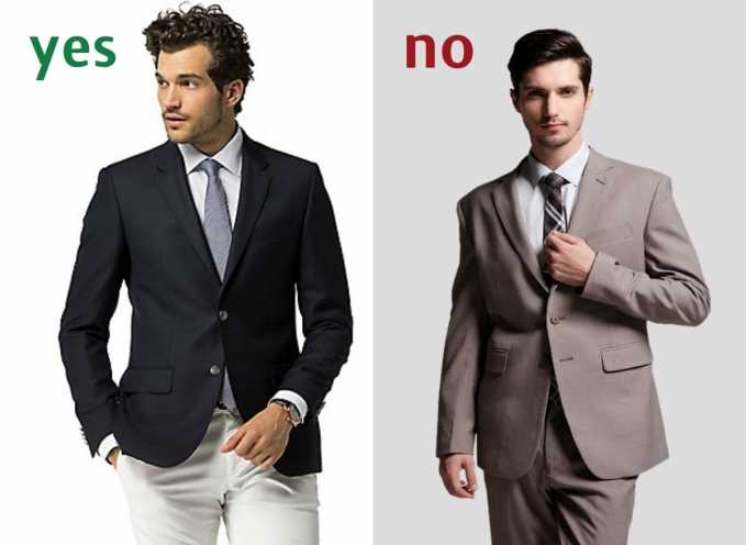 Как правильно выбрать мужской пиджак