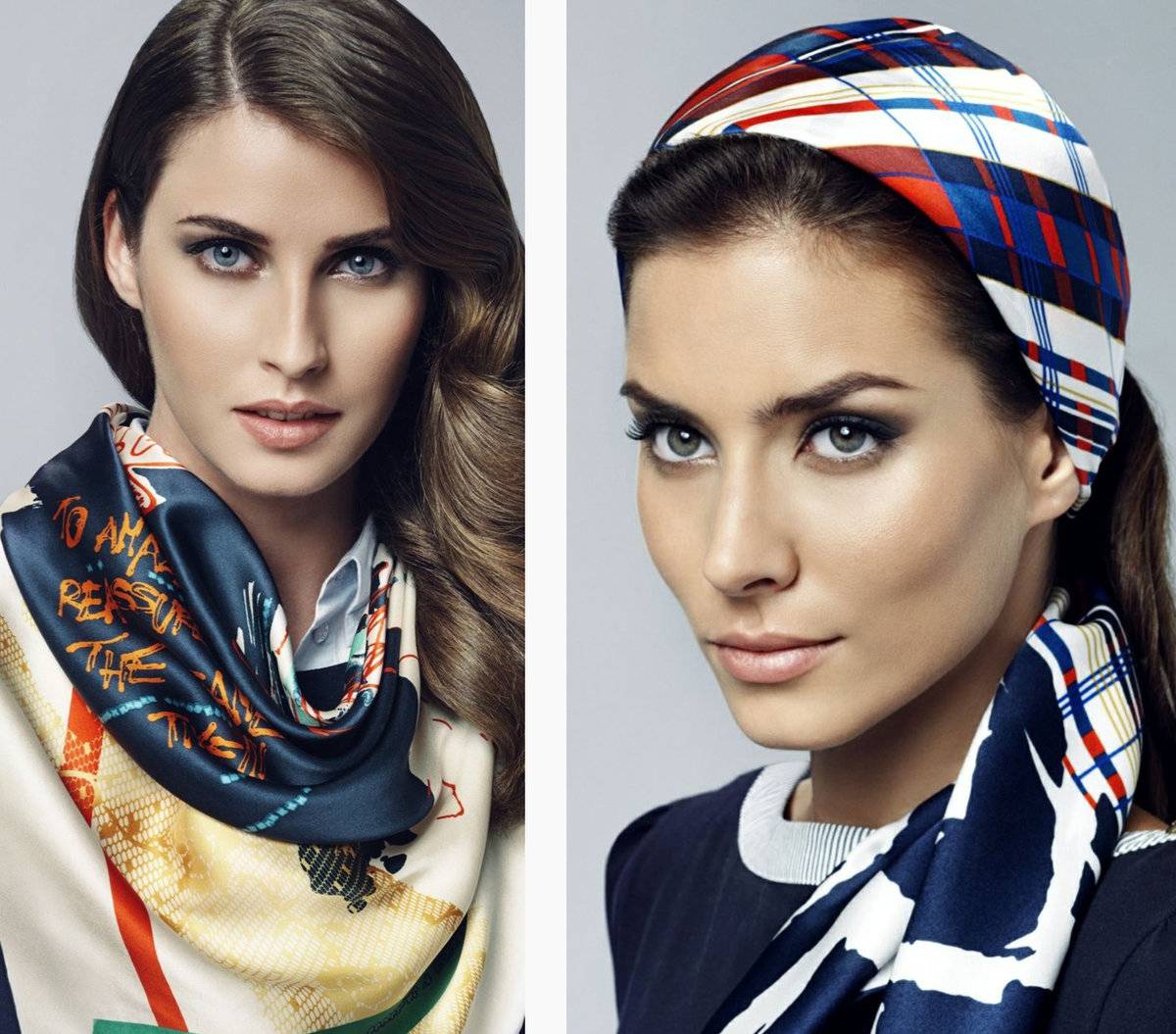 Как носить платок на голове: интересные идеи для лета, осени и зимы с фото и инструкцией