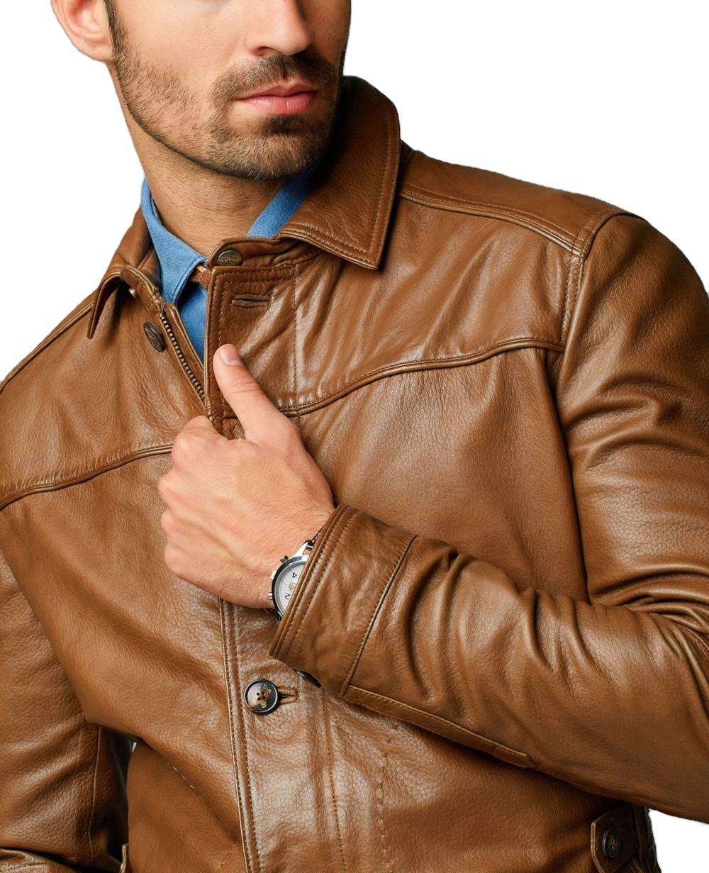Какую выбрать мужскую кожаную куртку, чтобы выглядеть стильно этой весной | brodude.ru