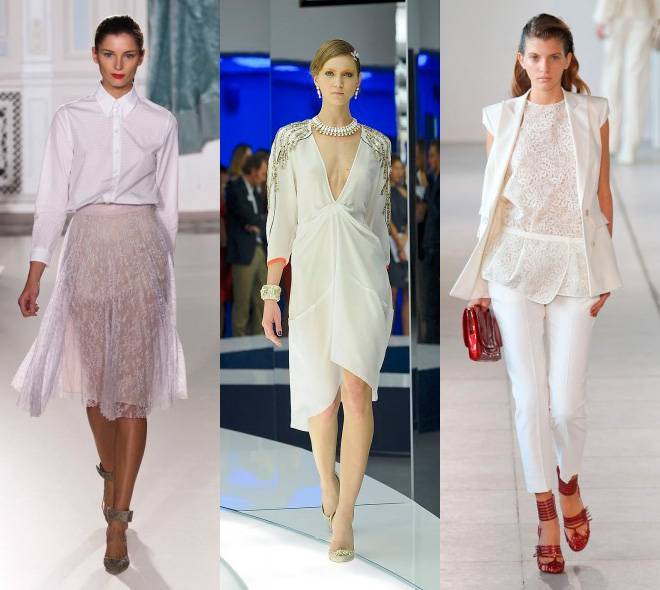 Белая одежда: как носить и с чем носить. модные белые новинки этого сезона