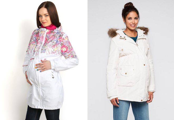 Как выбрать куртку для беременных на весну и осень