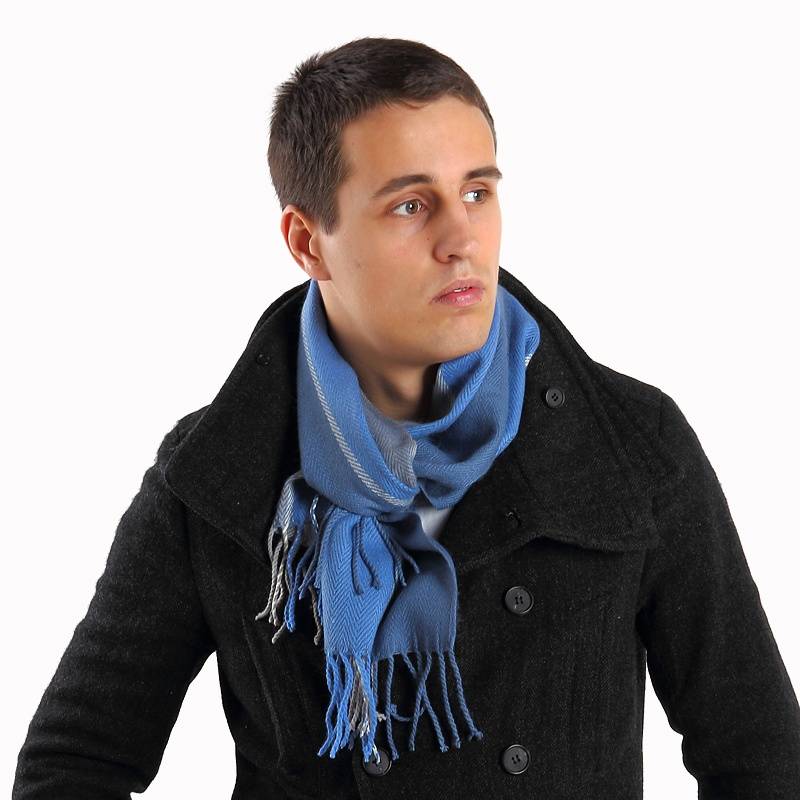 Как завязать мужской шарф - 6 способов для стильного мужчины