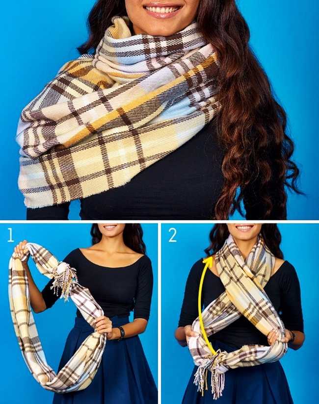 Как красиво завяз. Способы завязывания шарфов. Красиво повязать шарф на шею. Палантин на шею. Как красиво завязать шарф на шее.