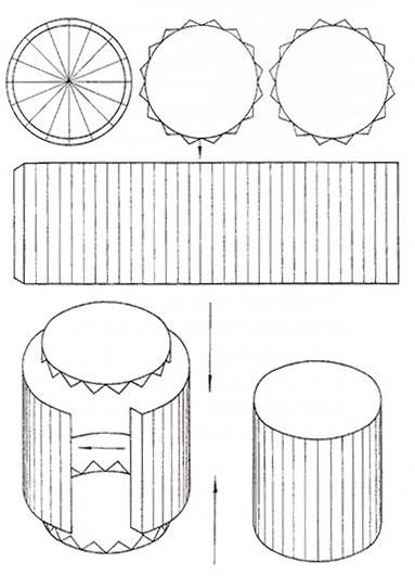 Как сделать цилиндр из бумаги поэтапно. как сделать цилиндр из бумаги: пошаговая инструкция по изготовлению фигуры и шляпы-цилиндра