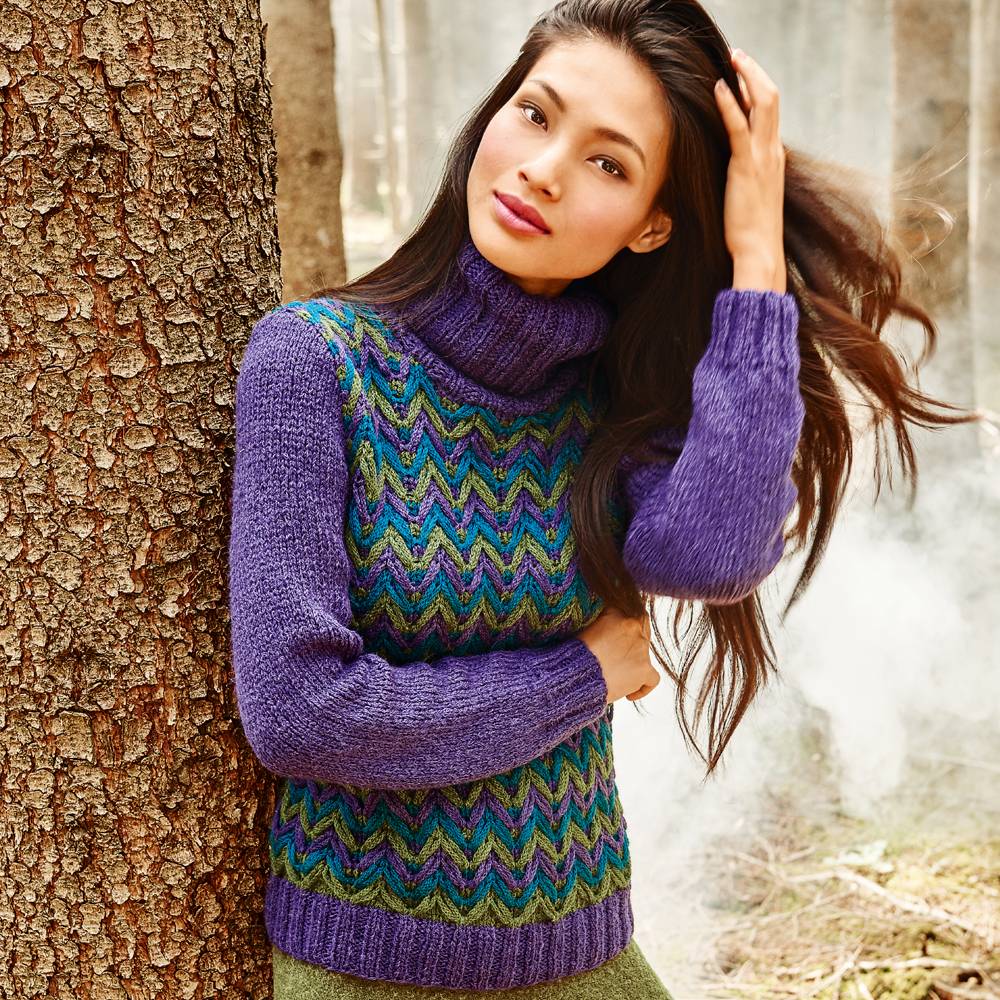 Ажурный пуловер спицами - вязание ажурных пуловеров спицами