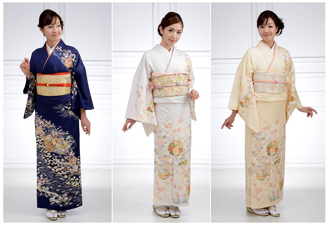 Как отличить японский. Юката Япония кимоно. Хомонги кимоно. Национальный костюм Японии кимоно. Иротомесодэ кимоно.