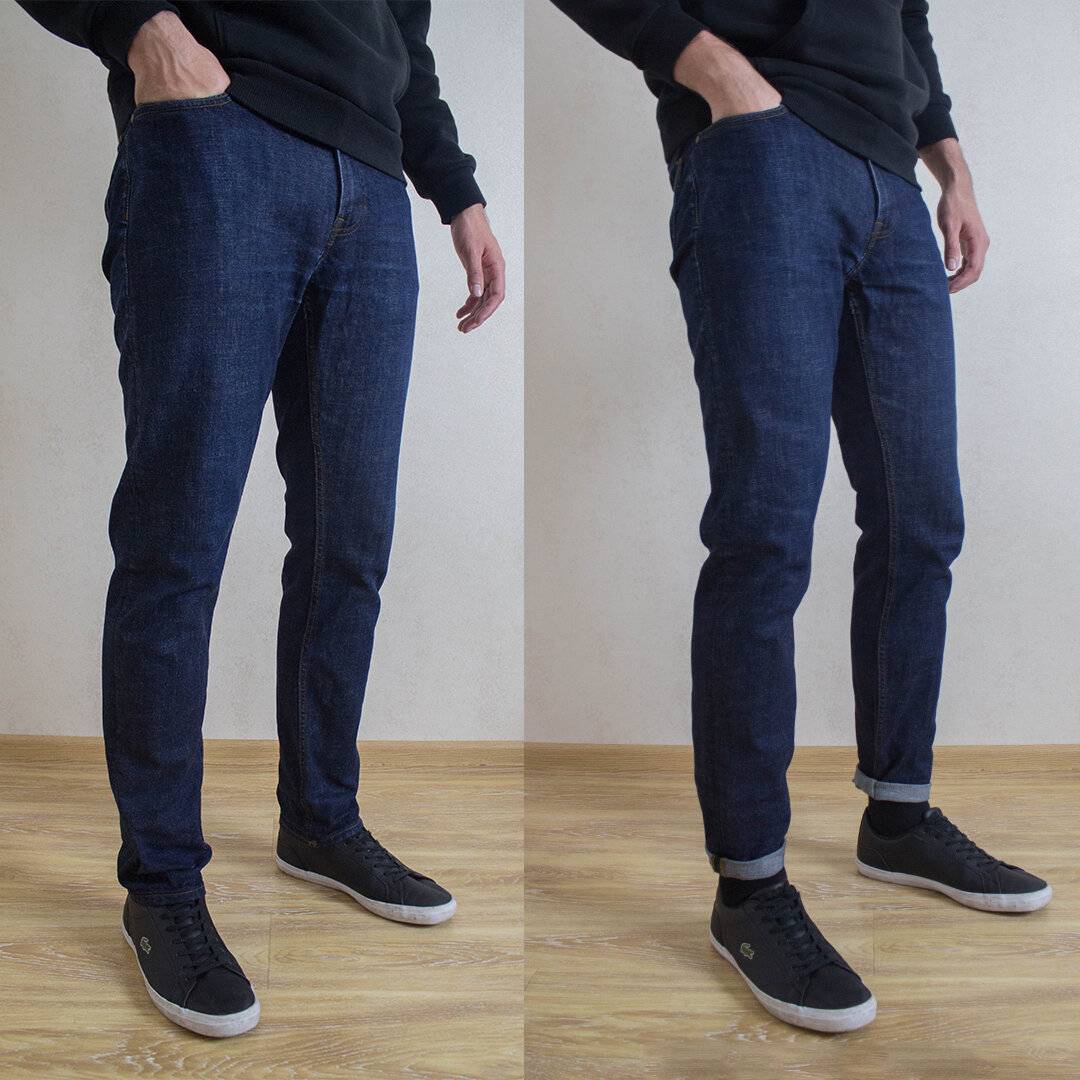 Как правильно подворачивать джинсы