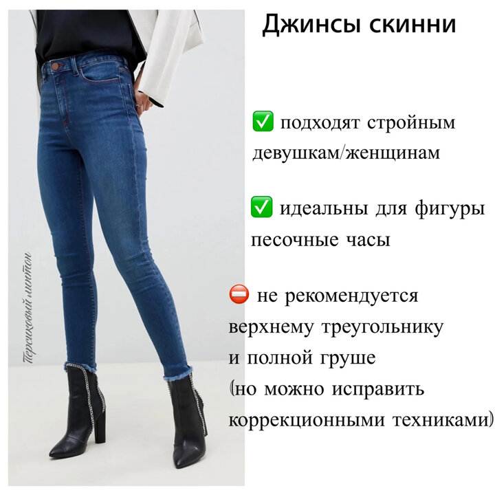Виды женских джинсов: названия, фото и описания модных моделей