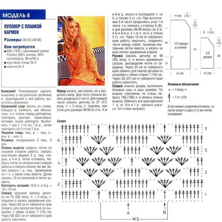 Теплая кофта крючком для женщин схемы и описание