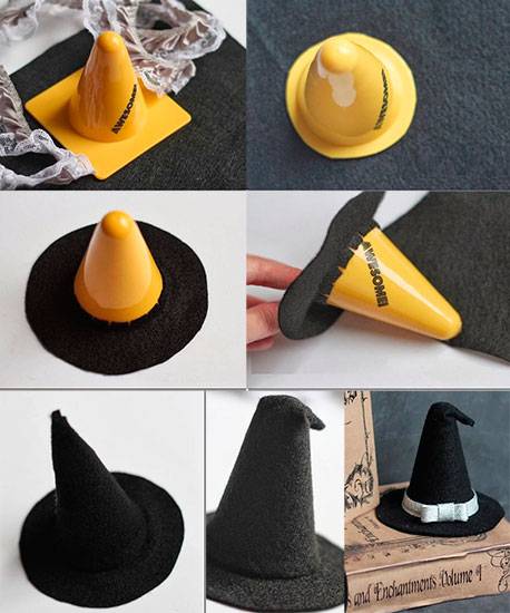 Шляпа ведьмы своими руками: пошаговый мк по изготовлению с фото и видео