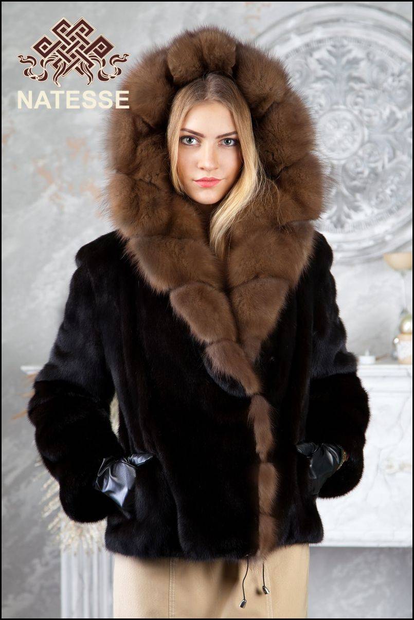 Real fur Mink норка