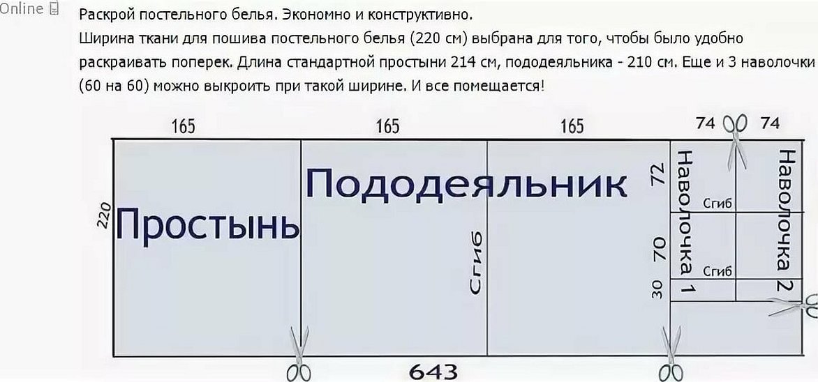 Простой способ, как сшить самостоятельно комплект постельного белья за копейки