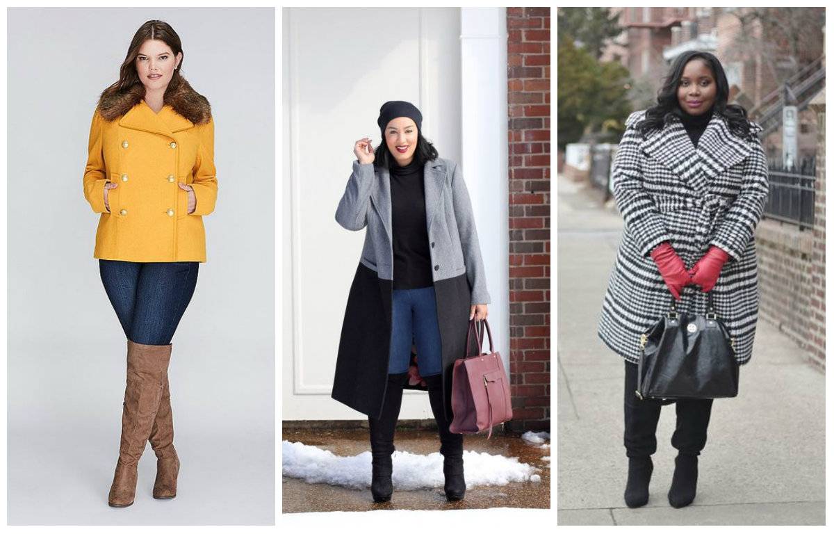 Пальто для полных девушек и женщин: правила выбора и модные тренды - секреты стиля - медиаплатформа миртесен