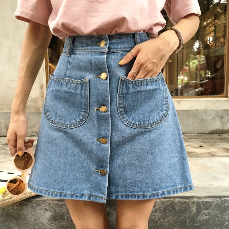 С чем носить джинсовую юбку: модные идеи и тренды | glamiss