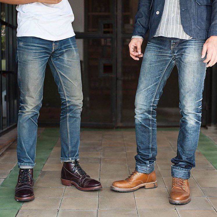 Какую обувь носить с джинсами мужчинам - правила сочетания и особенности фигуры