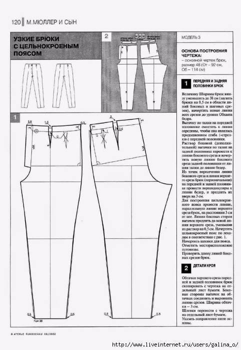 Как сшить брюки, нюансы выбора ткани, подробная инструкция