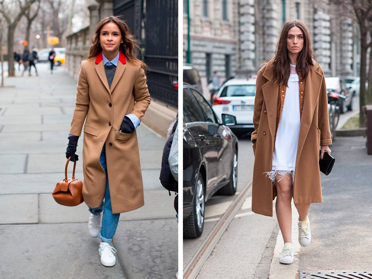 Как носить длинное пальто? 100 модных образов