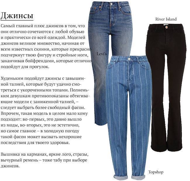 Как выбрать джинсы мужчине?