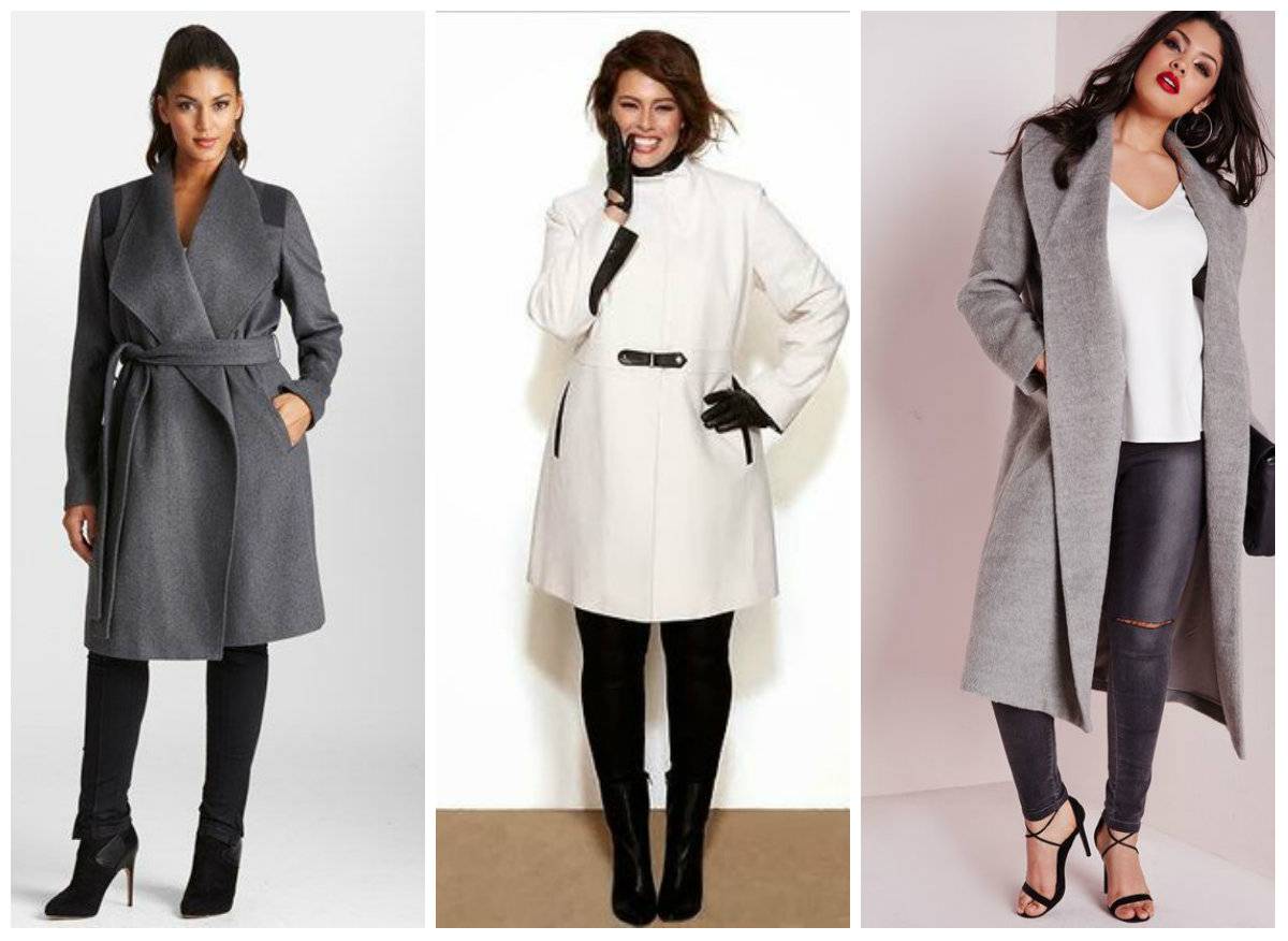 Стильные модели пальто для полных женщин 2017 (фото 20 модных образов)