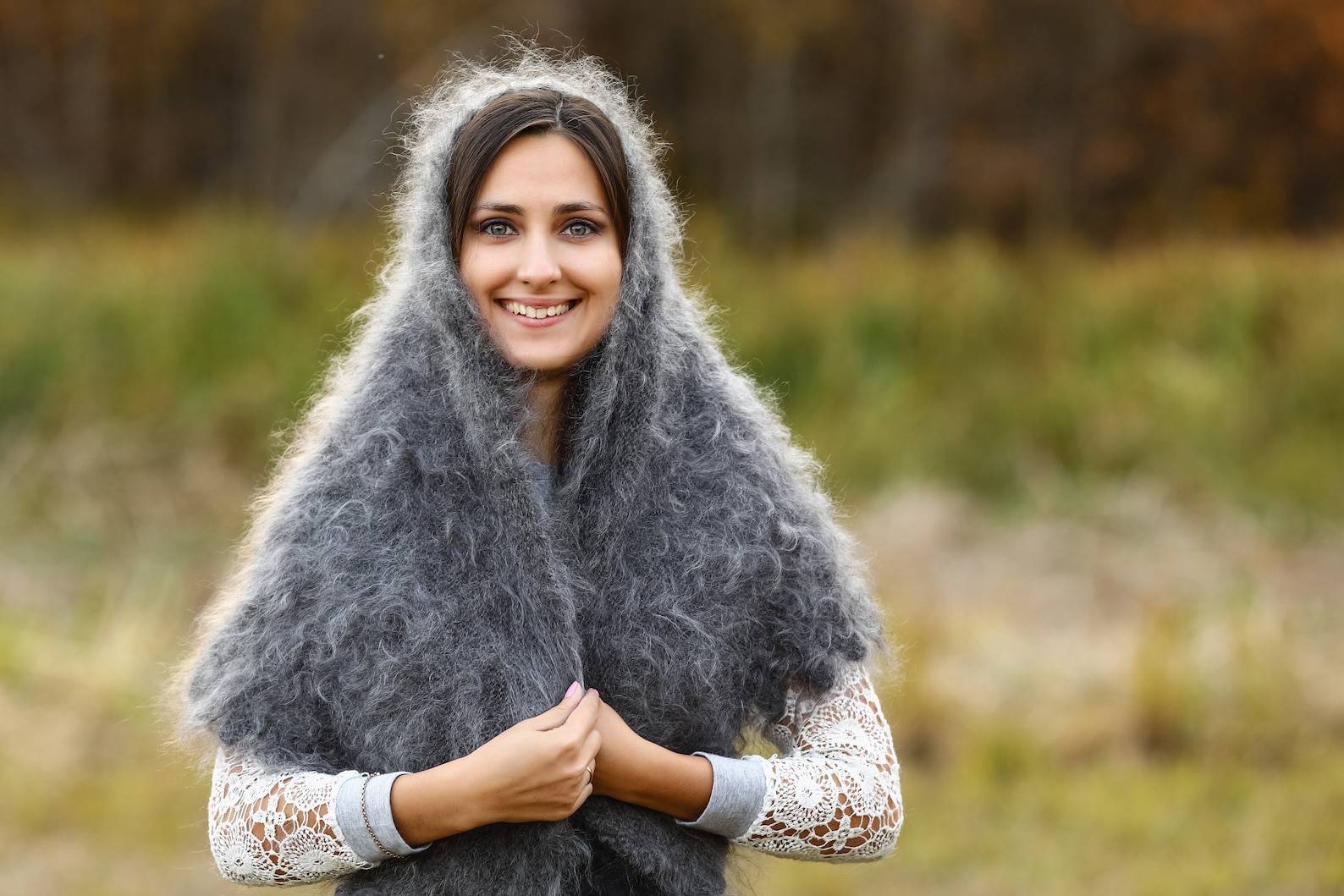 Оренбургский пуховый платок: народный промысел