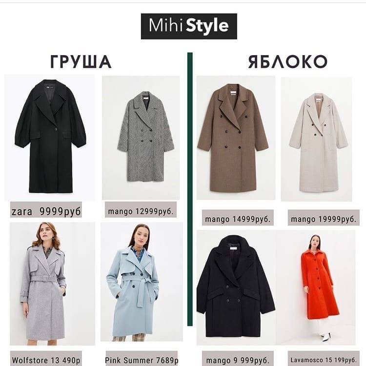 Как подобрать пальто по типу фигуры женщине: рекомендации, фото, видео
как подобрать пальто по типу фигуры — modnayadama