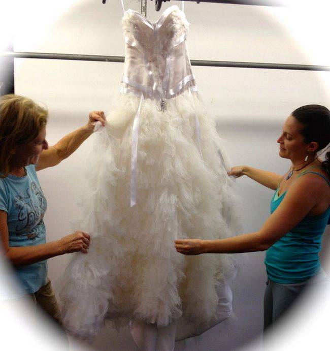 Как отбелить свадебное платье в домашних условиях: ценные советы