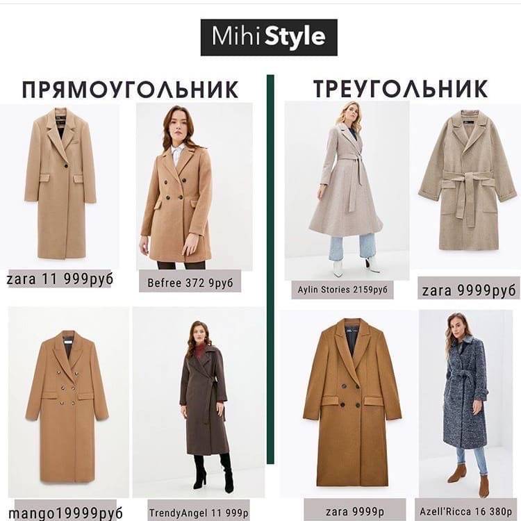 Как выбрать пальто по фигуре? советы стилистов