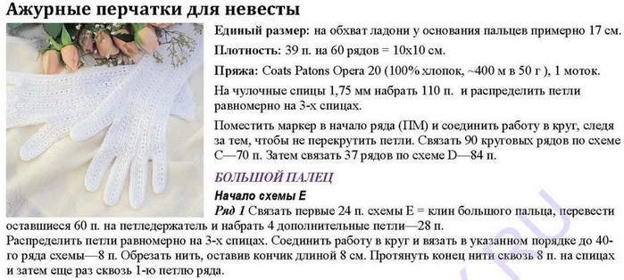 Женские вязаные перчатки — схемы и описание для вязания спицами