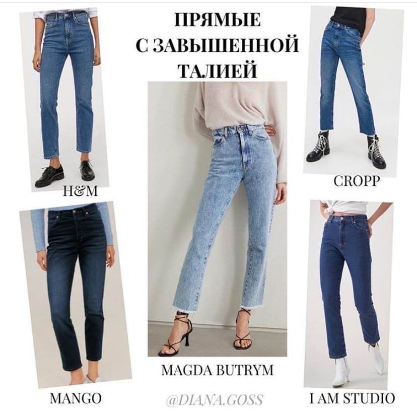 Прямые джинсы: женские модели и тренды 2021