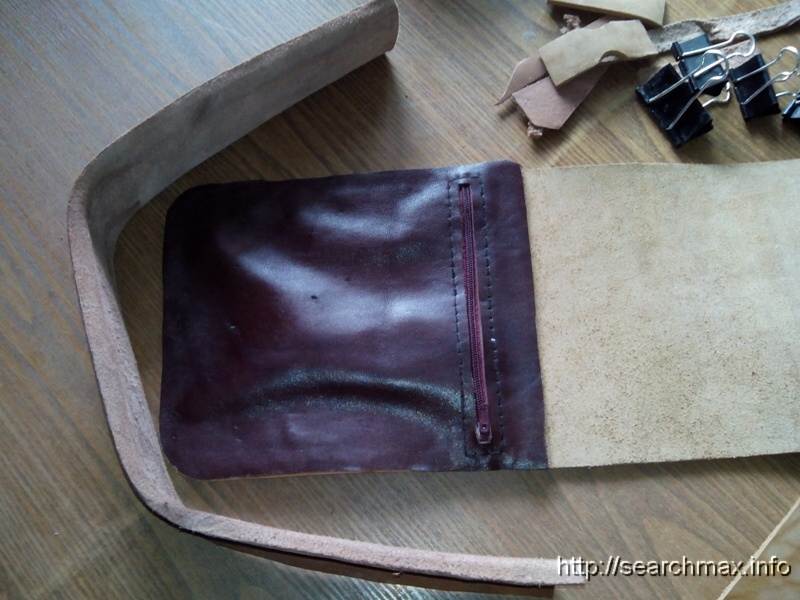 Как пришить накладной карман к вязаному изделию или сумке