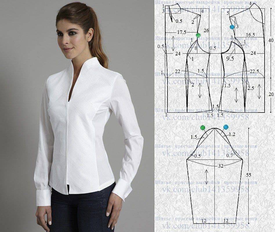 Модели блузок для шитья