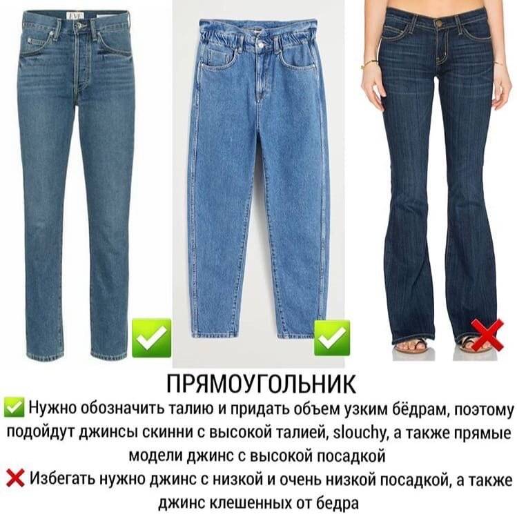 Лучшие женские прямые джинсы |